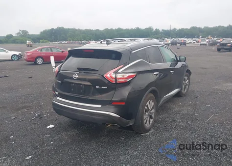 2018 Nissan Murano Sl from USA, damaged, VIN 5N1AZ2MH2JN126107